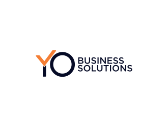 YO Business Solutions logo design by FloVal