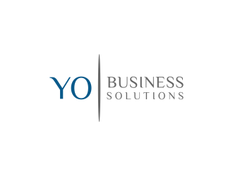 YO Business Solutions logo design by N3V4