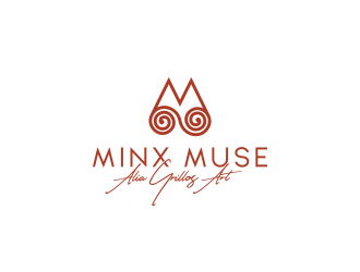 Minx Muse logo design by FloVal