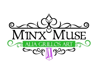 Minx Muse logo design by iamjason