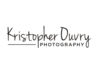 Kristopher Ouvry Photography logo design by rief