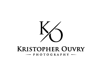Kristopher Ouvry Photography logo design by BrainStorming