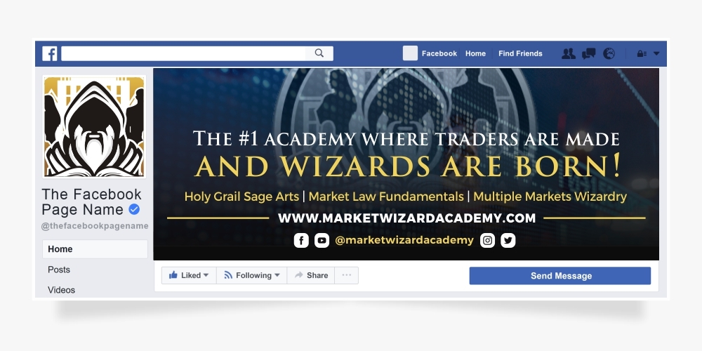 Market Wizard Academy logo design by Ibrahim