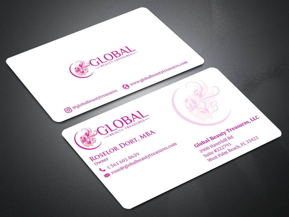 Global Beauty Treasures logo design by Gelotine