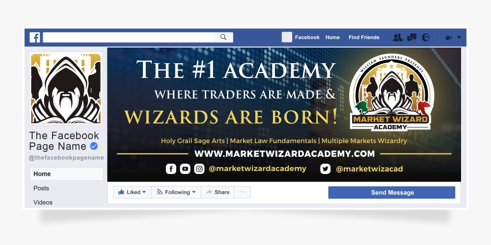Market Wizard Academy logo design by Ibrahim