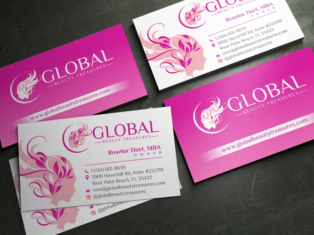 Global Beauty Treasures logo design by Realistis
