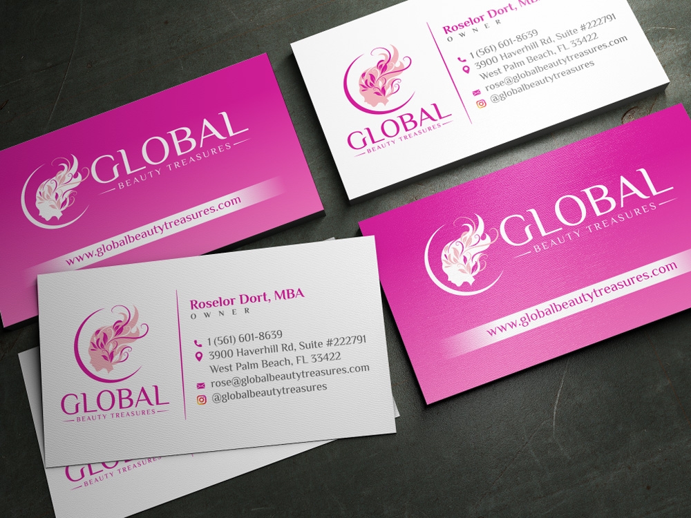 Global Beauty Treasures logo design by Realistis