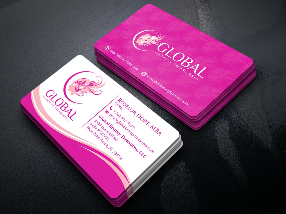 Global Beauty Treasures logo design by Gelotine