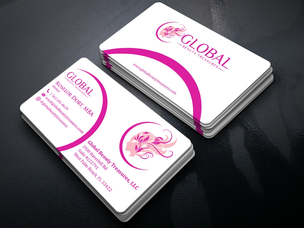 Global Beauty Treasures logo design by Gelotine