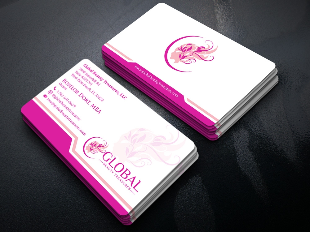 Global Beauty Treasures logo design by Gelotine