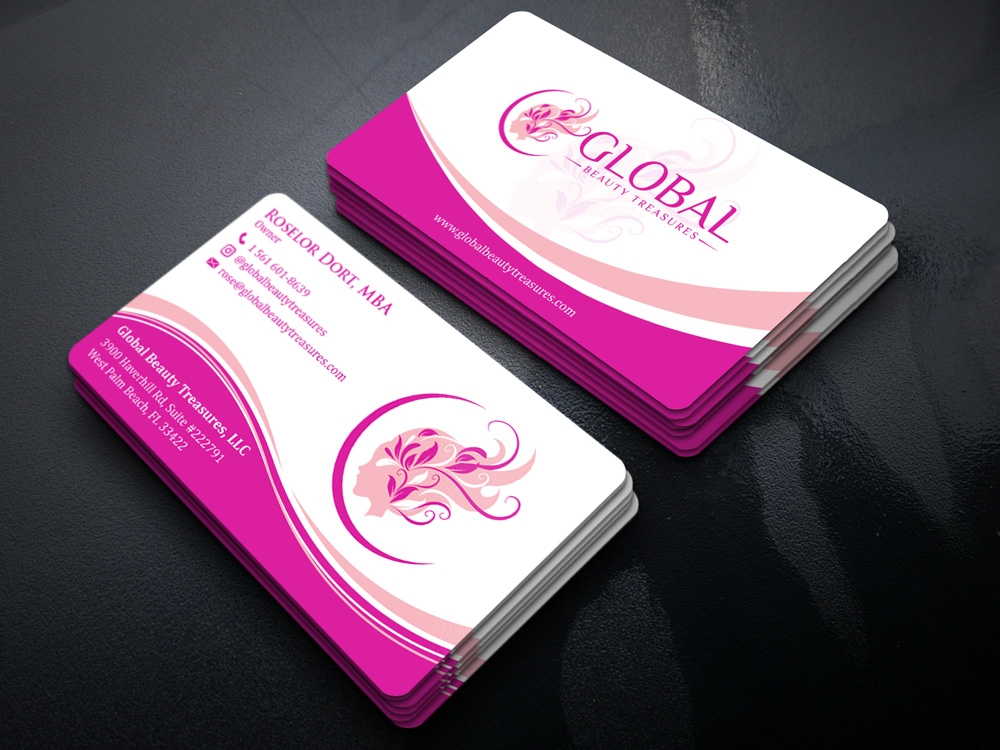 Global Beauty Treasures logo design by Gelotine