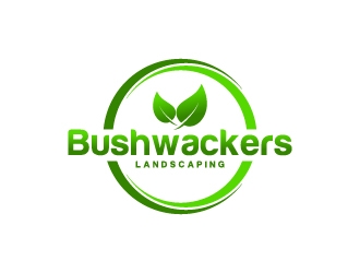 Bushwackers Landscaping logo design by BrainStorming