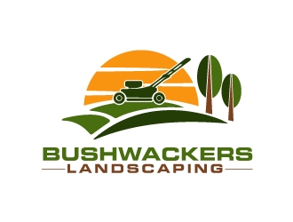 Bushwackers Landscaping logo design by AamirKhan