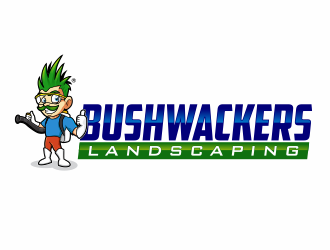 Bushwackers Landscaping logo design by agus