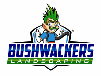 Bushwackers Landscaping logo design by agus