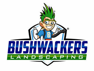 Bushwackers Landscaping logo design by agus