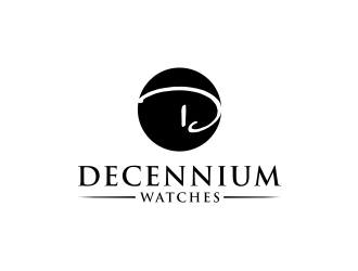 Decennium Watches logo design by johana