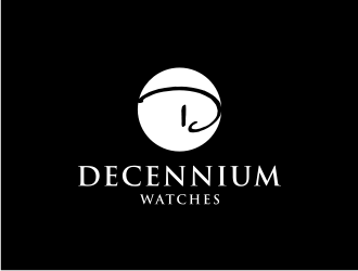 Decennium Watches logo design by johana