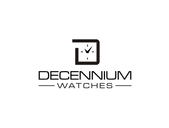 Decennium Watches logo design by Barkah