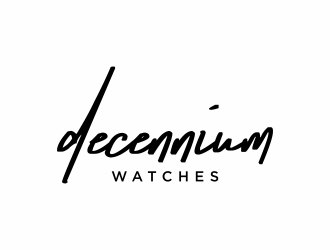 Decennium Watches logo design by eagerly