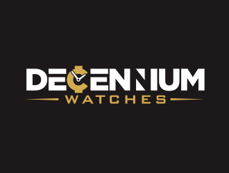 Decennium Watches logo design by YONK