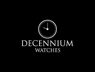 Decennium Watches logo design by aryamaity