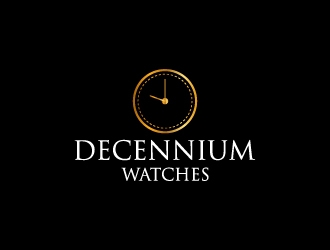 Decennium Watches logo design by aryamaity