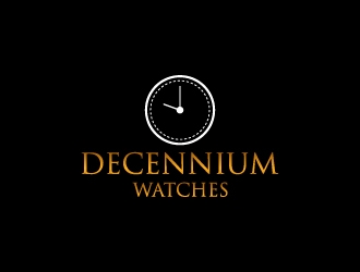 Decennium Watches logo design by aryamaity
