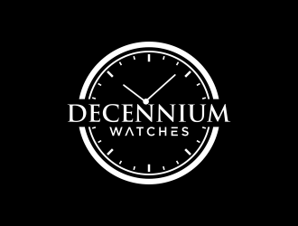 Decennium Watches logo design by diki