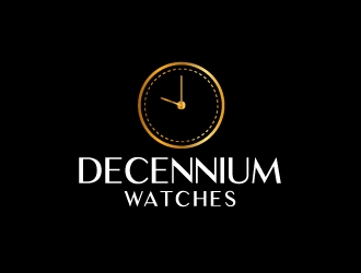 Decennium Watches logo design by aryamaity