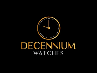 Decennium Watches logo design by aryamaity