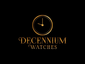 Decennium Watches logo design by aryamaity