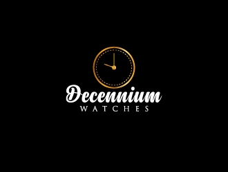 Decennium Watches logo design by aryamaity