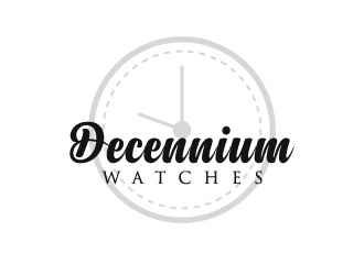 Decennium Watches logo design by aryamaity