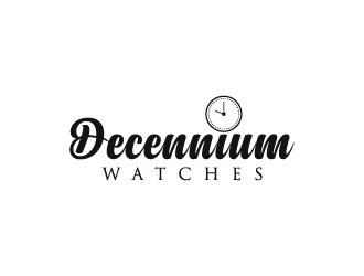 Decennium Watches logo design by aryamaity