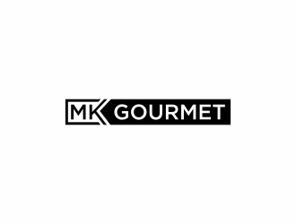 MK Gourmet logo design by eagerly