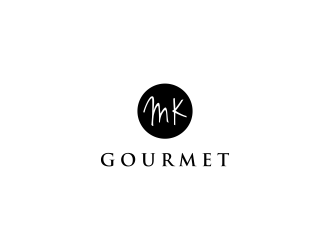MK Gourmet logo design by haidar