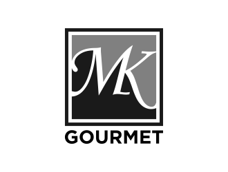 MK Gourmet logo design by almaula