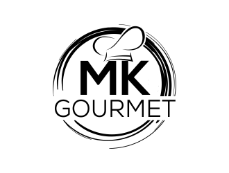 MK Gourmet logo design by qqdesigns