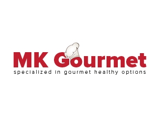 MK Gourmet logo design by gilkkj