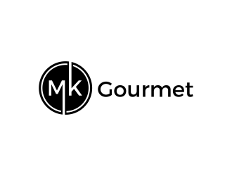 MK Gourmet logo design by BlessedArt
