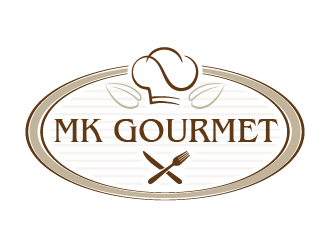 MK Gourmet logo design by PRN123