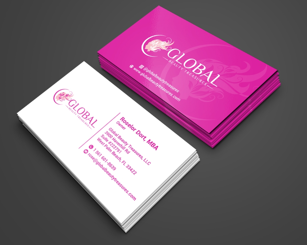 Global Beauty Treasures logo design by Boomstudioz