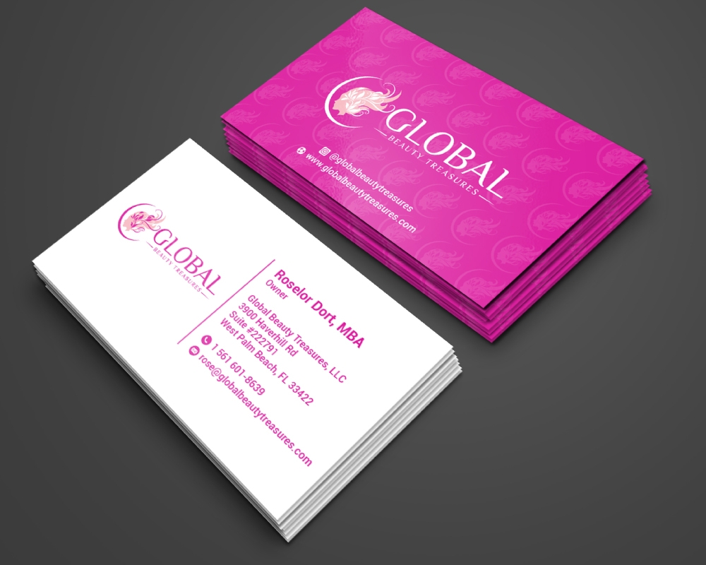 Global Beauty Treasures logo design by Boomstudioz