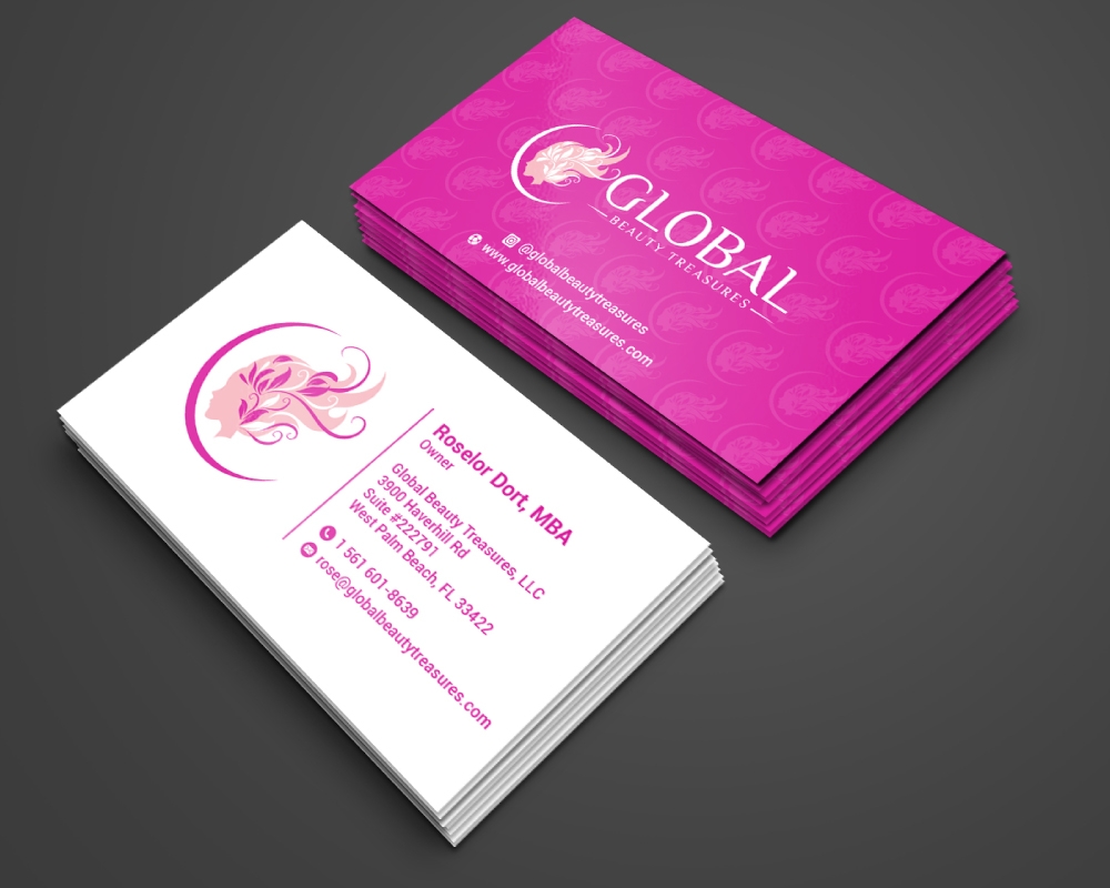 Global Beauty Treasures logo design by Boomstudioz
