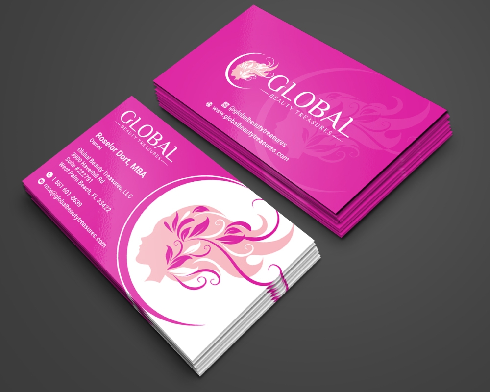 Global Beauty Treasures logo design by Boomstudioz