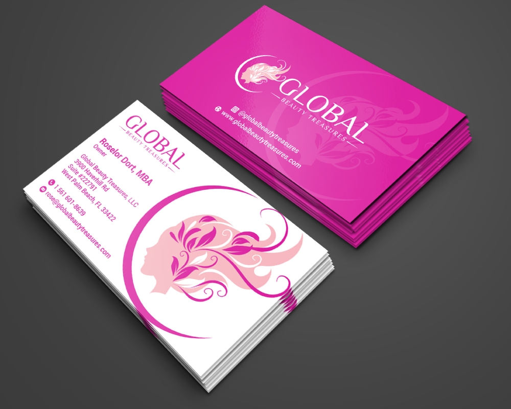 Global Beauty Treasures logo design by Boomstudioz