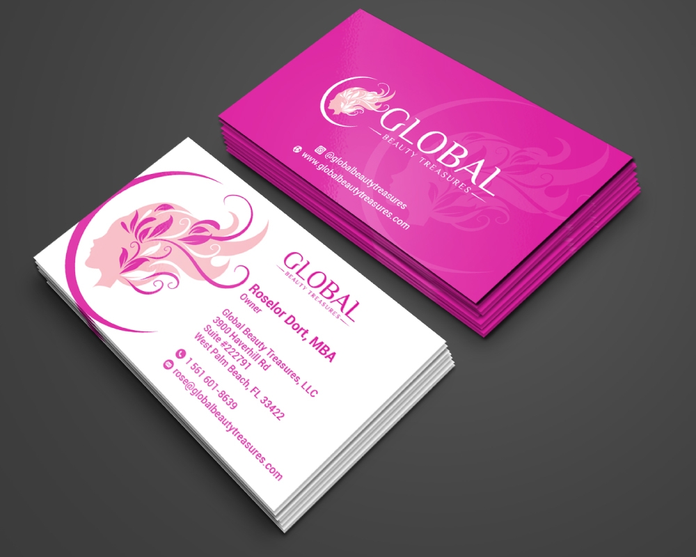 Global Beauty Treasures logo design by Boomstudioz