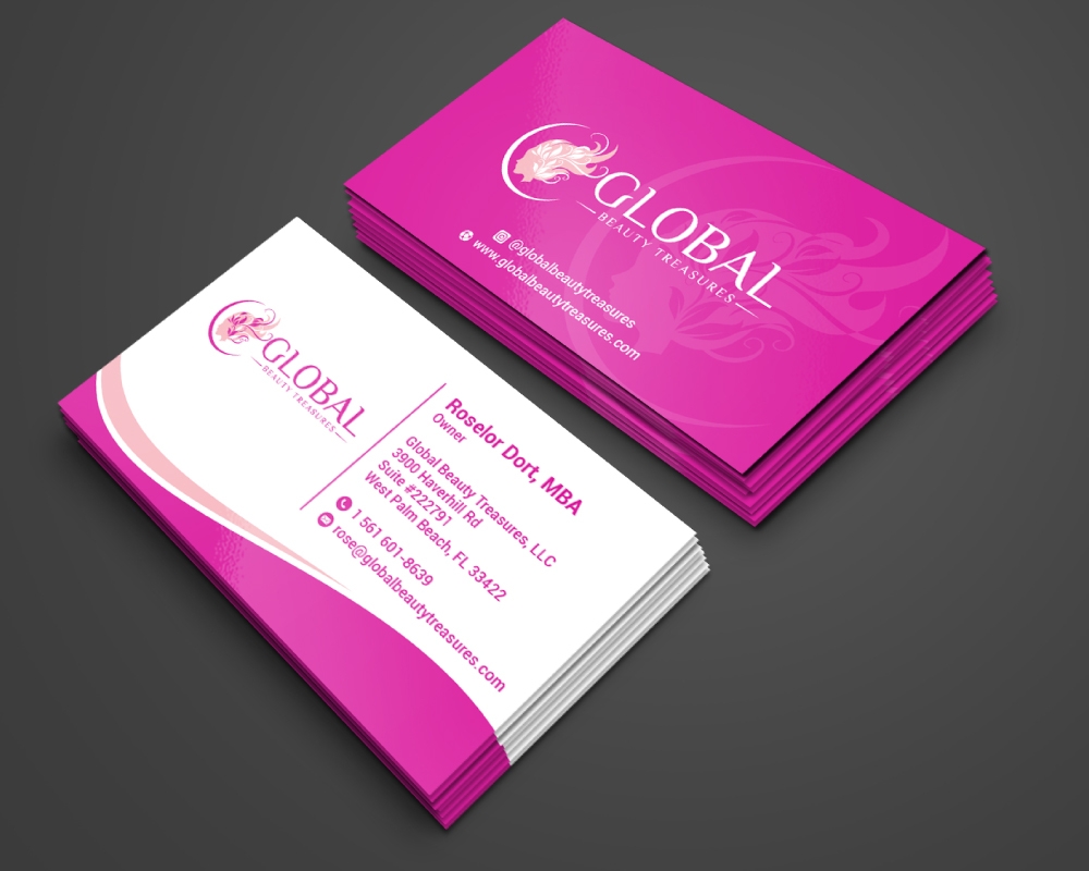 Global Beauty Treasures logo design by Boomstudioz