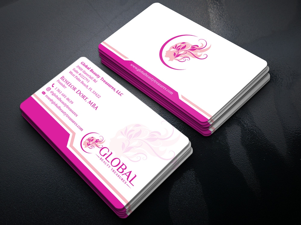 Global Beauty Treasures logo design by Gelotine